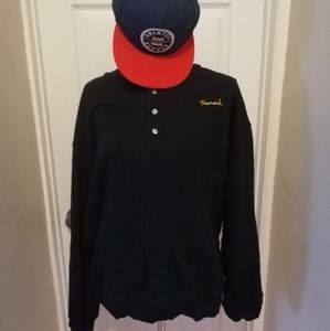 Men's Diamond Supply Co Henley Sweater